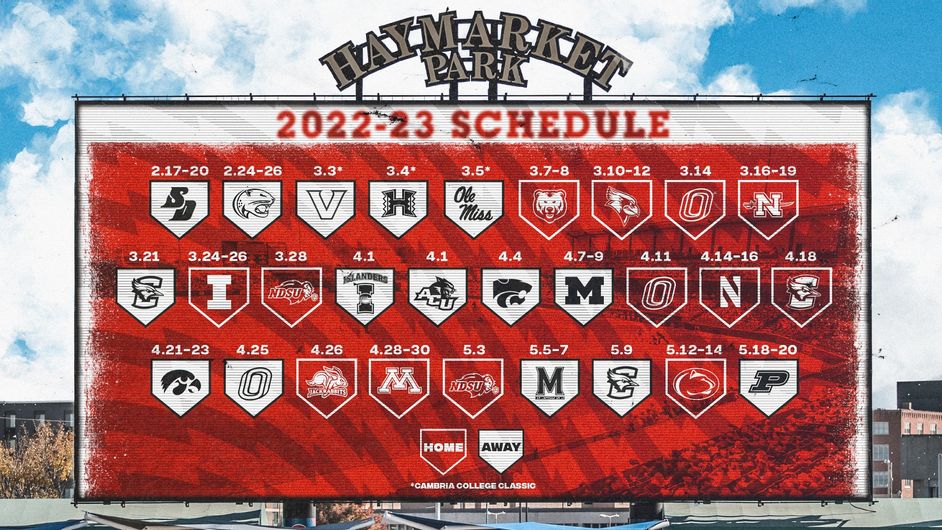 Huskers Unveil 2023 Baseball Schedule